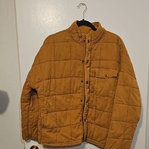 O'Neill Quilted Golden Mustard Puffer Jacket